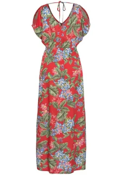 LASCANA Maxi Dresses-Floral Pattern Maxi Dress