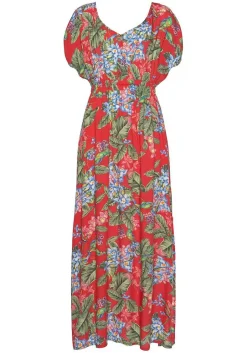 LASCANA Maxi Dresses-Floral Pattern Maxi Dress