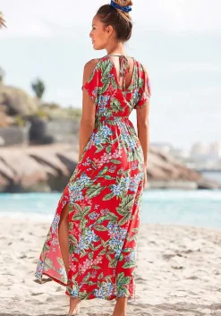LASCANA Maxi Dresses-Floral Pattern Maxi Dress