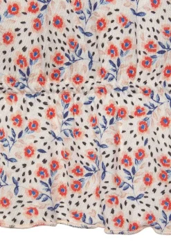 LASCANA Short Sleeve Tops-Floral Pattern Short Sleeve Top