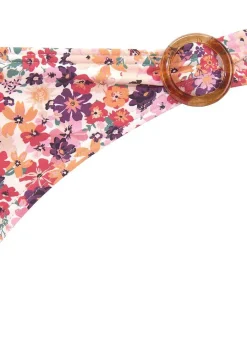 LASCANA Triangle-Floral Pattern Triangle Bikini Top