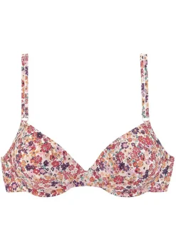 LASCANA Underwire-Floral Pattern Underwire Bikini Top
