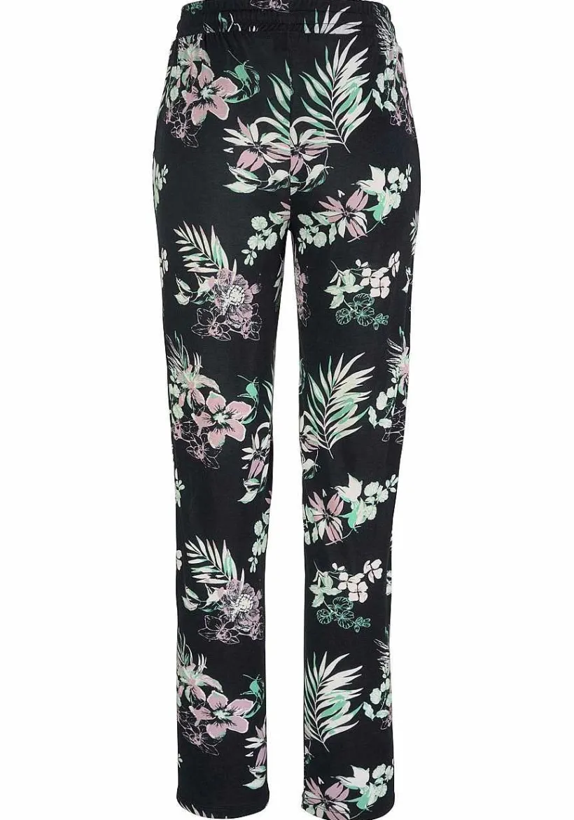 LASCANA Pants-Floral Print Casual Pants