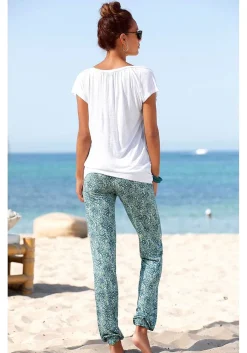 LASCANA Pants-Floral Print Pants