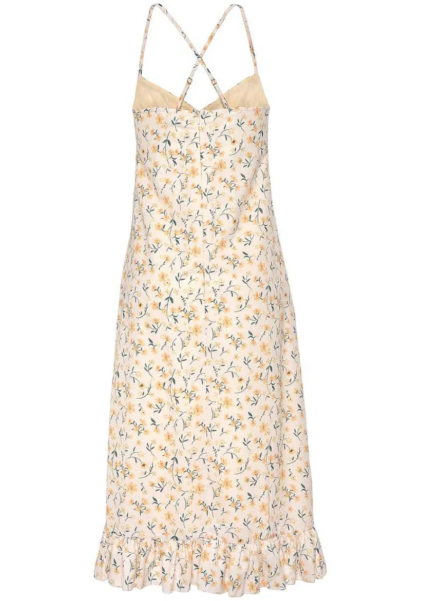 LASCANA Midi Dresses-Floral Print Slip Dress