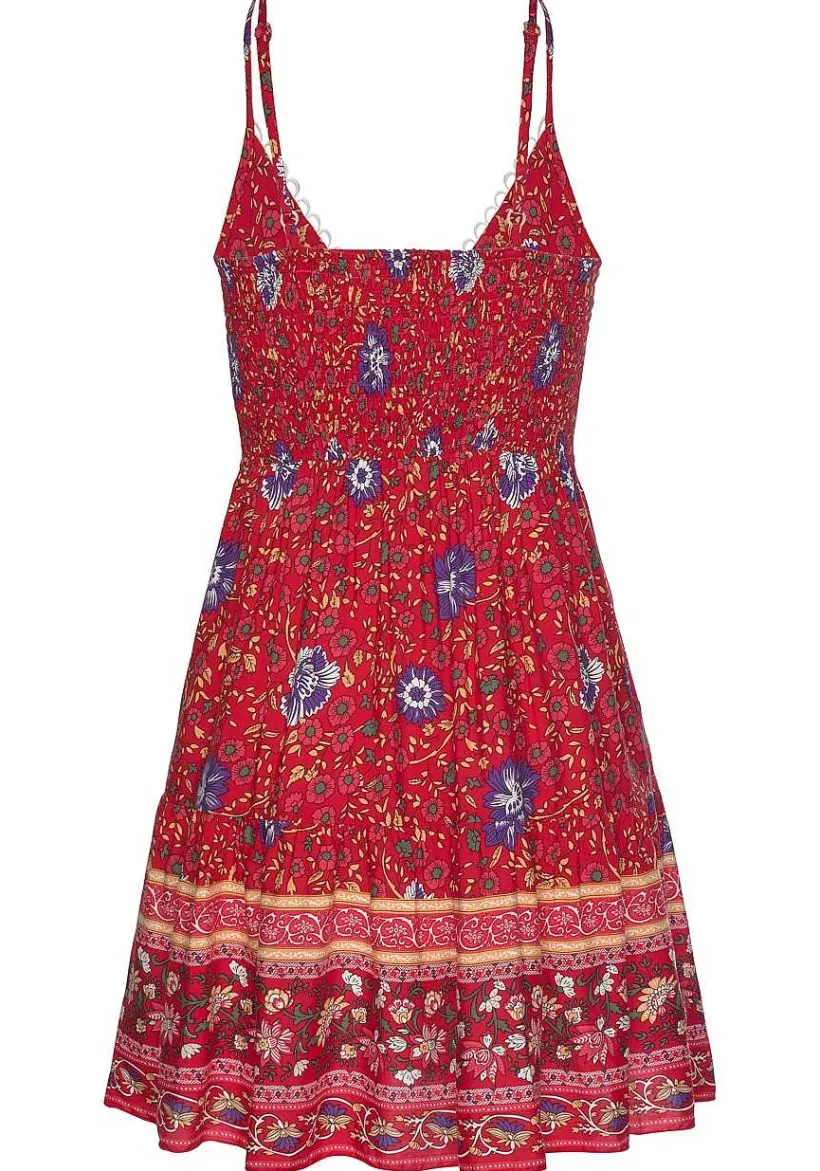 LASCANA Sundresses-Floral Print V-Neck Dress