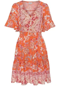 LASCANA Sundresses-Floral Short Sleeve Dress