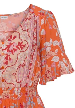 LASCANA Sundresses-Floral Short Sleeve Dress