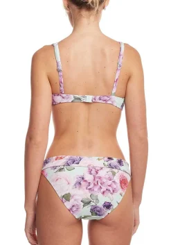 LASCANA Underwire-Floral Textured Underwire Bikini Top