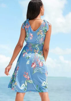 LASCANA Sundresses-Floral Tie Strap Dress