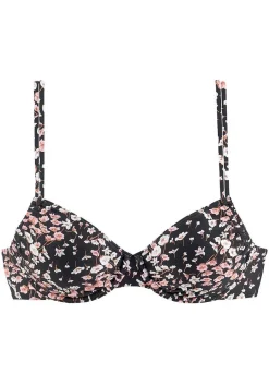 LASCANA Underwire-Floral Underwire Bikini Top