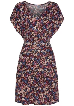 LASCANA Fall Dresses-Floral V-Neck Dress
