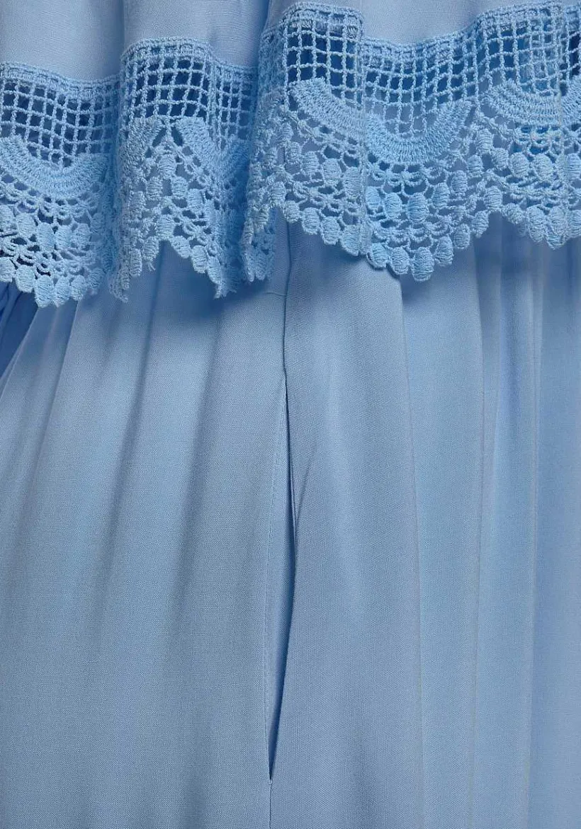 LASCANA Sundresses-Flounce Bandeau Maxi Dress