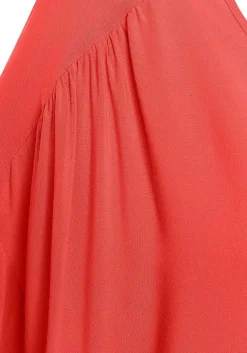 LASCANA Blouses-Flowy Button Up Blouse