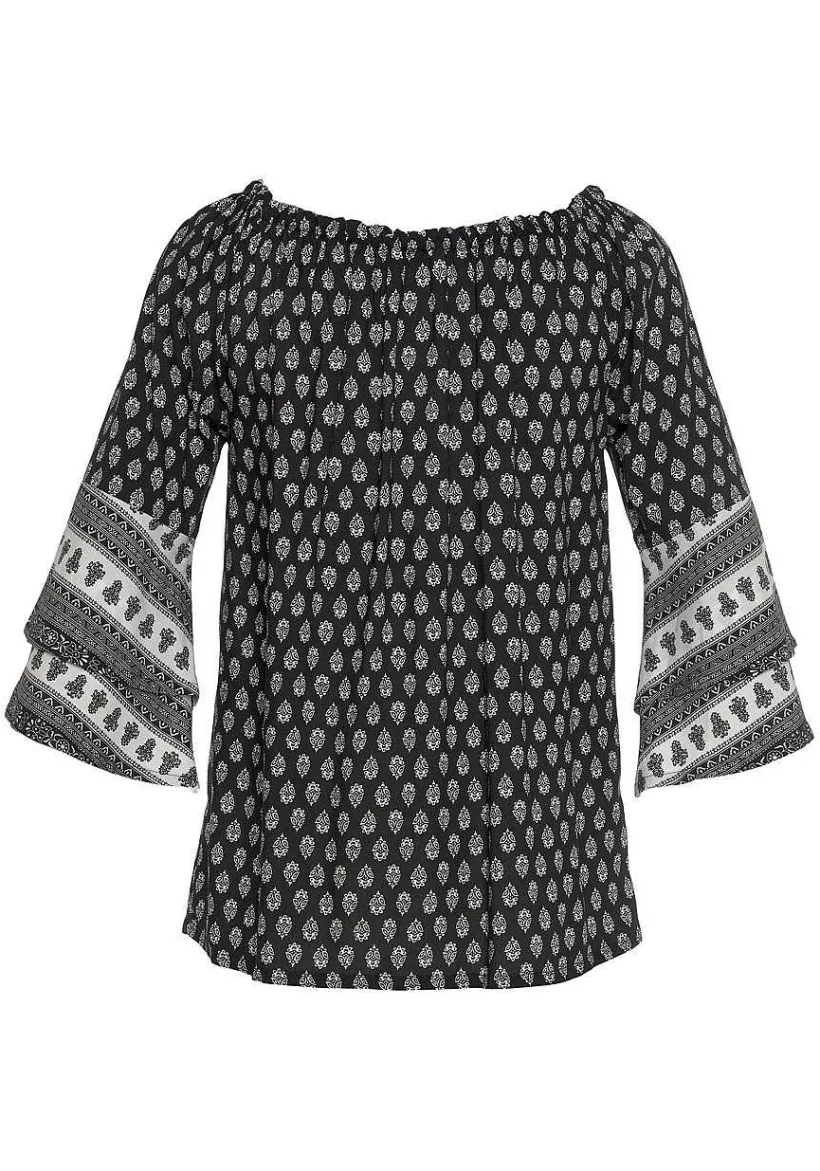 LASCANA Blouses-Flowy Carmen Top