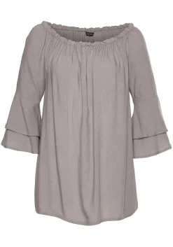 LASCANA Blouses-Flowy Carmen Top