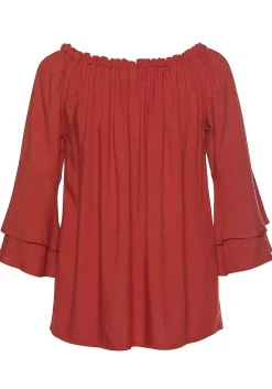 LASCANA Blouses-Flowy Carmen Top
