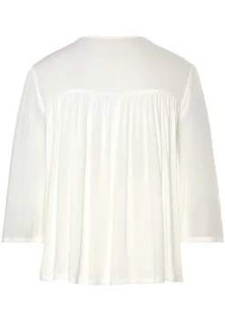 LASCANA Blouses-Flowy Embroidered Blouse