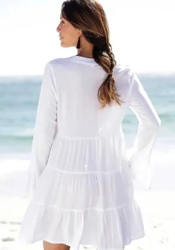 LASCANA Sundresses-Flowy Flared Sleeve Dress
