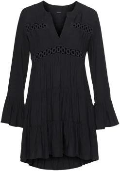 LASCANA Fall Dresses-Flowy Flared Sleeve Dress