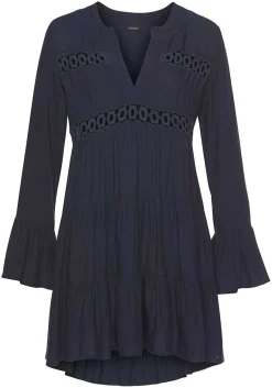 LASCANA Fall Dresses-Flowy Flared Sleeve Dress