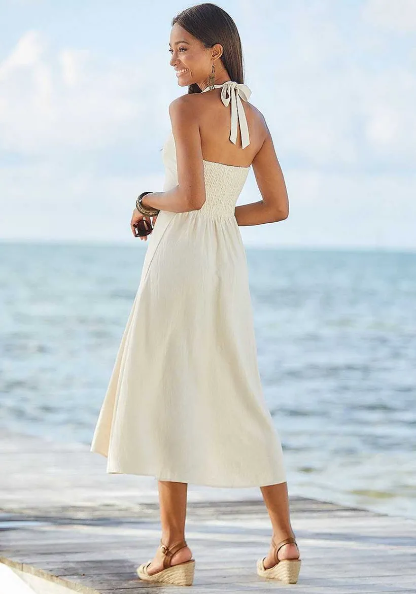 LASCANA Sundresses-Flowy Halter Neck Dress