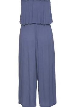 LASCANA Jumpsuits-Flowy Strapless Culotte Jumpsuit