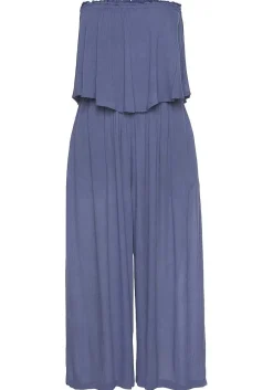LASCANA Jumpsuits-Flowy Strapless Culotte Jumpsuit