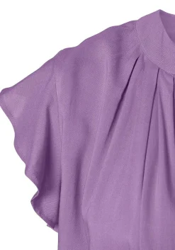 LASCANA Blouses-Flutter Sleeve V-Neck Blouse