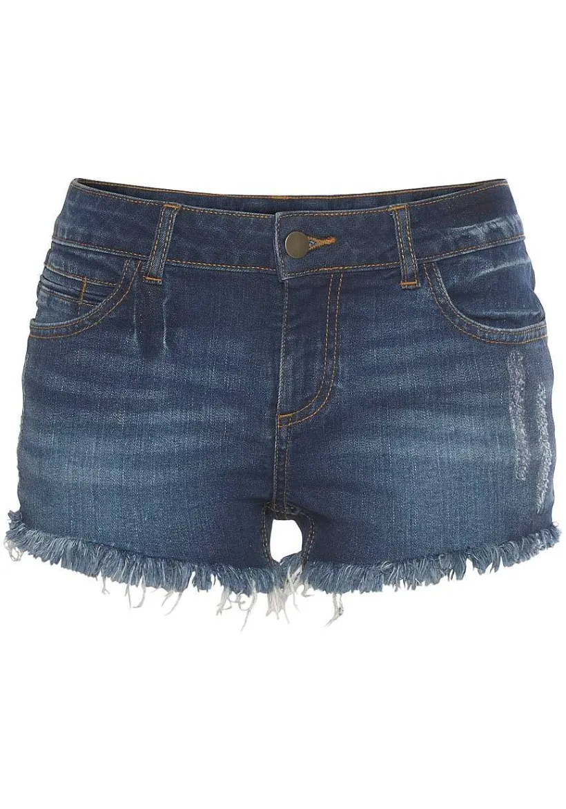 LASCANA Shorts-Frayed Hem Shorts