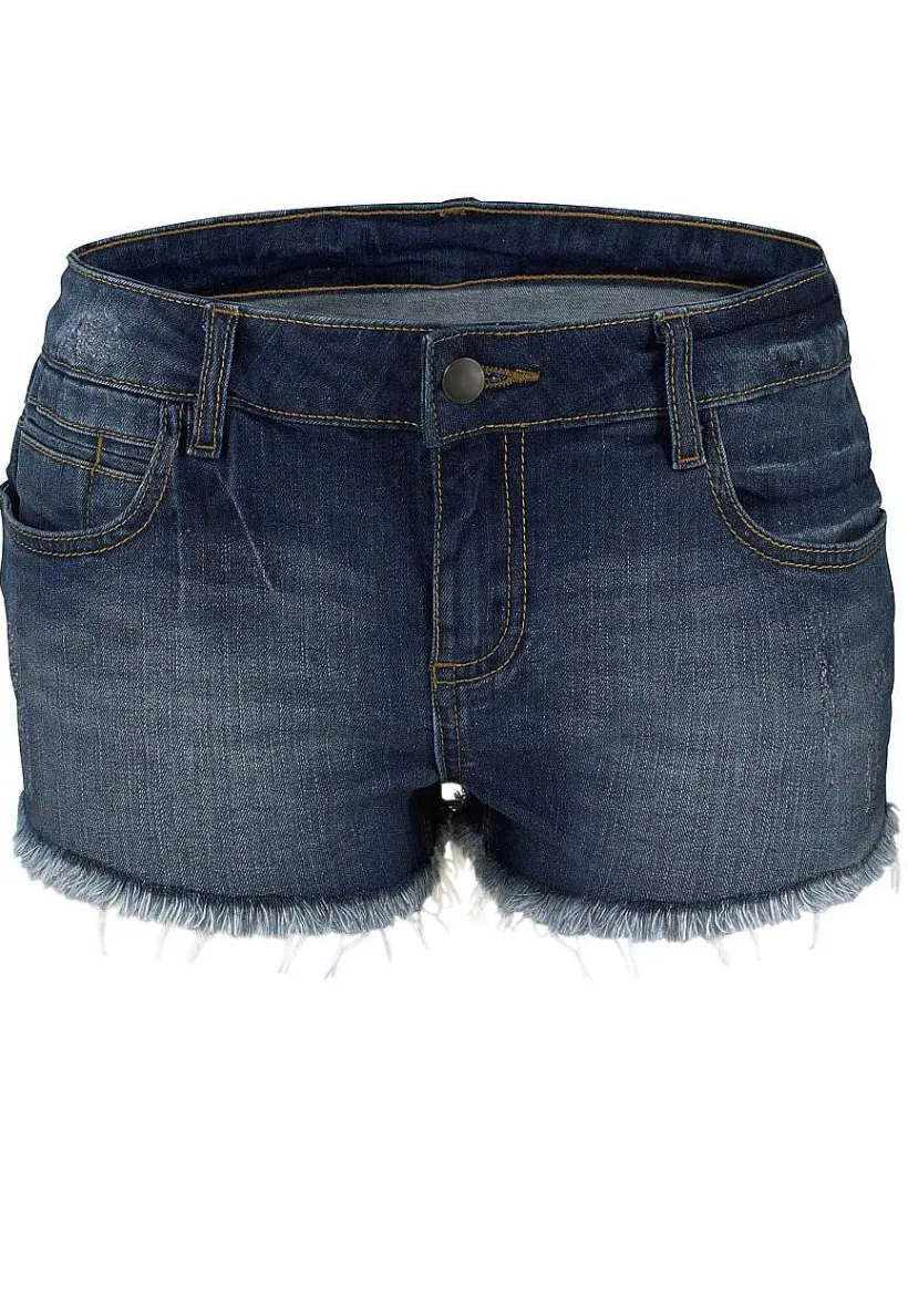 LASCANA Shorts-Frayed Hem Shorts