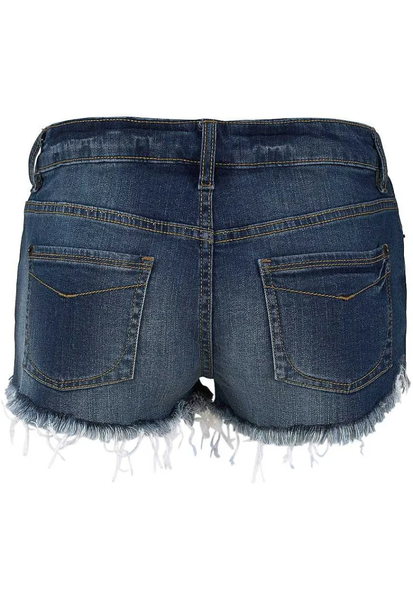 LASCANA Shorts-Frayed Hem Shorts