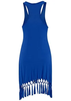LASCANA Cover-Ups-Fringe Hem Beach Dress