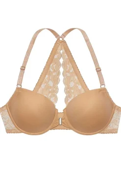 LASCANA D+ Bras-Front Clasp T-Shirt Bra