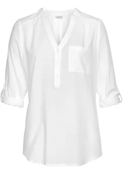 LASCANA Blouses-Front Pocket Blouse