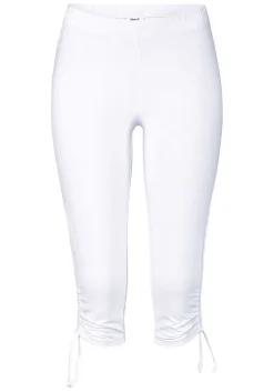 LASCANA Pants-Gathered Effect Capri Leggings