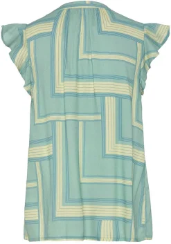 LASCANA Blouses-Geometric Print Blouse