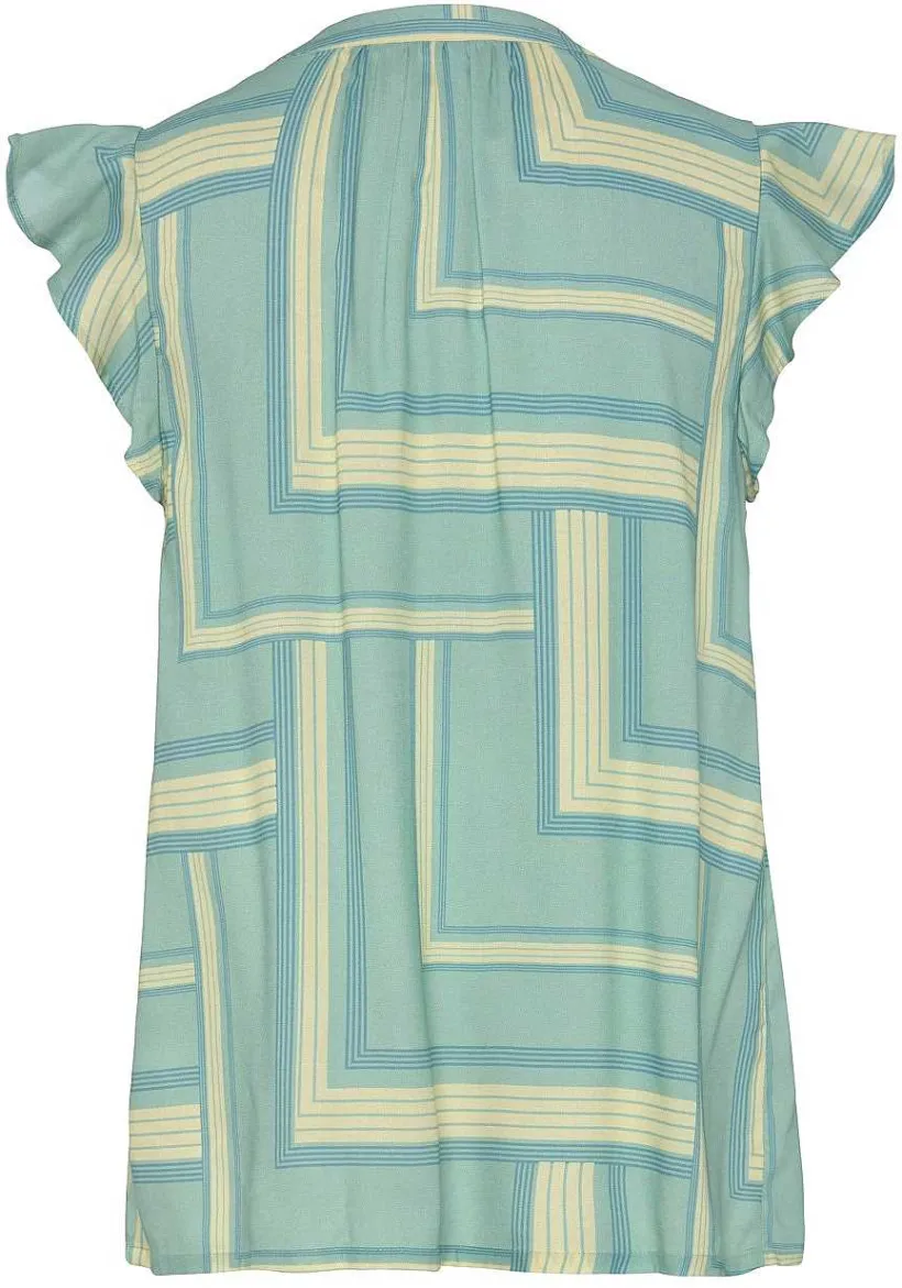 LASCANA Blouses-Geometric Print Blouse
