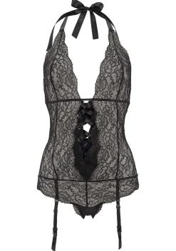 LASCANA Teddies & Corsets-Halter Neck Lace Teddy