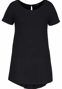 LASCANA Short Sleeve Tops-High Low Top