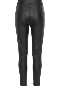 LASCANA Pants-High Rise Faux Leather Pants