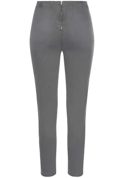 LASCANA Pants-High Waisted Zip Detail Jeggings
