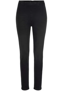 LASCANA Pants-High Waisted Zip Detail Jeggings