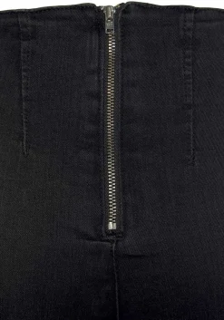 LASCANA Pants-High Waisted Zip Detail Jeggings