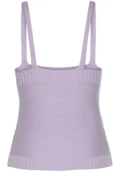 LASCANA Sleeveless Tops-Knitted Sleeveless Top
