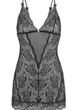 LASCANA Babydolls & Negligees-Lace Cut Out Negligee