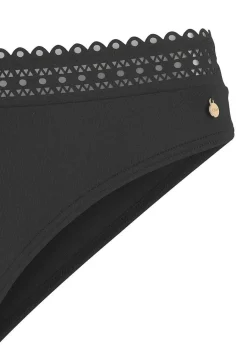LASCANA Triangle-Lace Detail Triangle Bikini Top