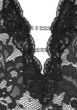 LASCANA Babydolls & Negligees-Lace Halter Negligee