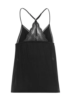 LASCANA Pajamas & Sets-Lace Racerback Pajama Top
