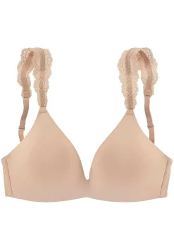 LASCANA Bralettes & Wireless Bras-Lace Strap Push Up Bra